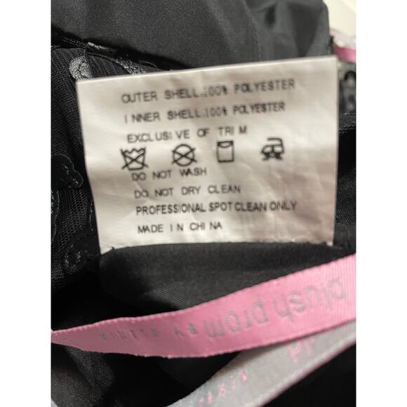 EUC - Blush Prom by Alexis Two Piece Embellished Gown - Picture 5 of 8